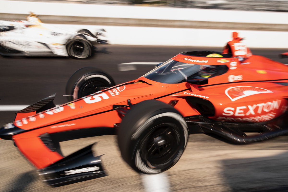 Almost halfway through today’s practice <a href="/IMS/">Indianapolis Motor Speedway</a>. 

P6 - Santino | 226.9951 mph
P22 - Benjamin | 224.5048 mph

📸 <a href="/ActionSports/">Action Sports</a> 
#INDYCAR | #INDY500 | #HFOTatIndy | #ThisIsMay