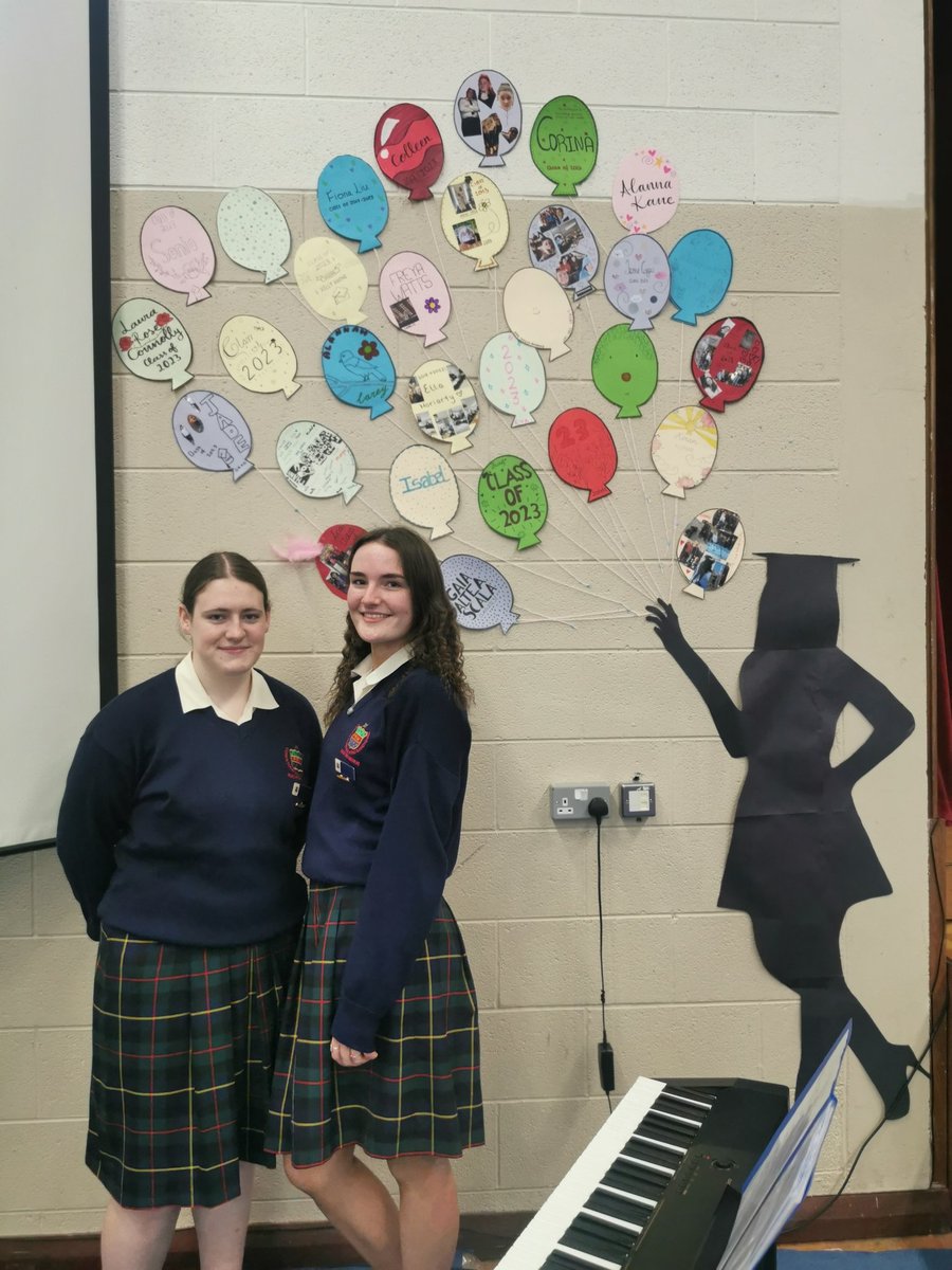 Our 2023 Head girl Emily Barnes and deputy head girl Laura Connolly at their last awards ceremony. You were a credit to have at Rockford Manor for the past six years and done an outstanding job as our Head girls 👭 🎉🎉.