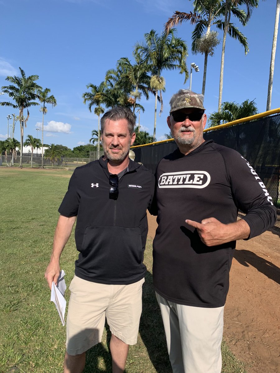 Once again, they’ve got talent you need to see in Davie!  Great seeing <a href="/CoachRack75/">Adam Ratkevich 🇺🇸 #BattleReady</a> and the Western HS football team put in work last week!