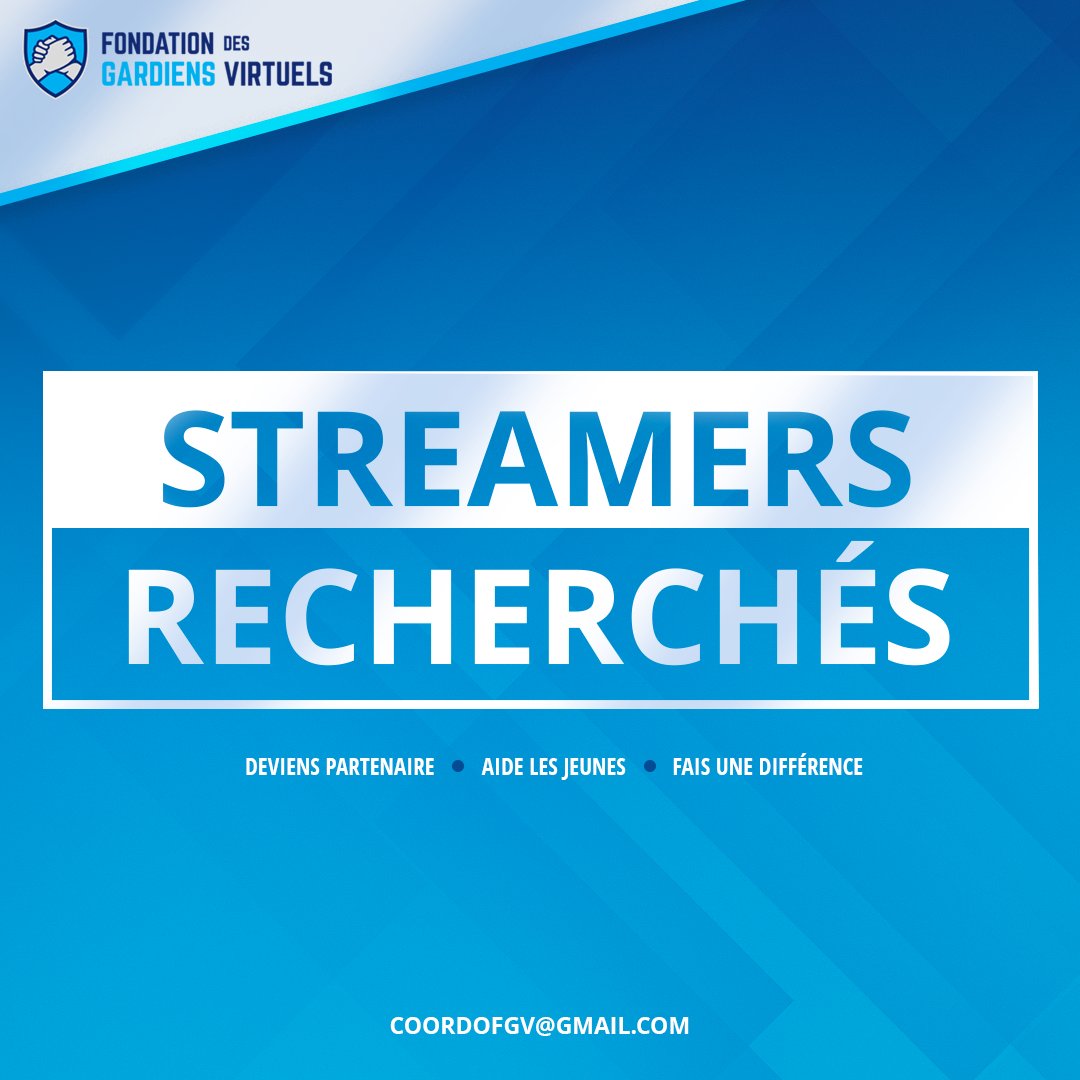 VGF_FGV's tweet photo. 🎮 Vous êtes un streamer passionné et vous voulez faire une différence dans la vie des jeunes ?

🌐 Rejoignez notre réseau et donnez accès à votre audience à des travailleurs de rues numériques.

📨 Écris-nous 👉 https://t.co/x04ZDW9LMR

#QuartierQuebec #TwitchQC #SenteMentale https://t.co/CTcFh0ynYE