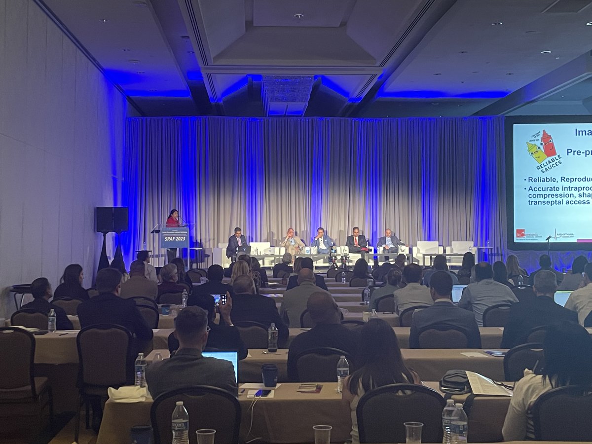ConnectEp's tweet image. @Drdevignair presents on Pre-Procedure Planning: Imaging Approaches &amp;amp; Software Options during #SPAF2023 @ #HRS2023