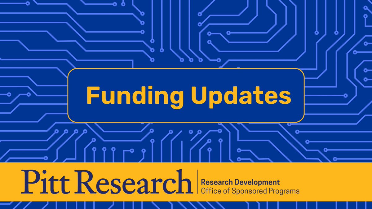 PittGrantsDev (@pittgrantsdev) on Twitter photo Weekly funding updates in Computing/Data/Information/Library Sciences are available: pivot.proquest.com/curated_opps/3… <a href="/PittCompSci/">Pitt Computer Science</a> @SciPitt <a href="/iSchool_Pitt/">iSchool at Pitt</a> @Pitt_PInCh Weekly funding updates in Computing/Data/Information/Library Sciences are available: pivot.proquest.com/curated_opps/3… <a href="/PittCompSci/">Pitt Computer Science</a> @SciPitt <a href="/iSchool_Pitt/">iSchool at Pitt</a> @Pitt_PInCh