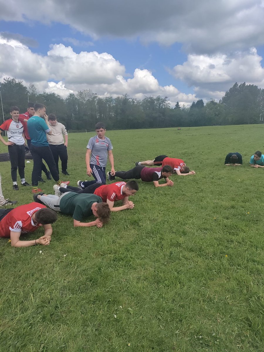 The latest event in MCS #Gaafutureleaders was a real test of stamina, commitment and fitness- the 'MCS FITTEST CLASS' - a day of gruelling activities in the searing heat...and all great fun, with 3Z emerging as winners!  @theGAAstore 
#futureleadersevents @millstreet_town