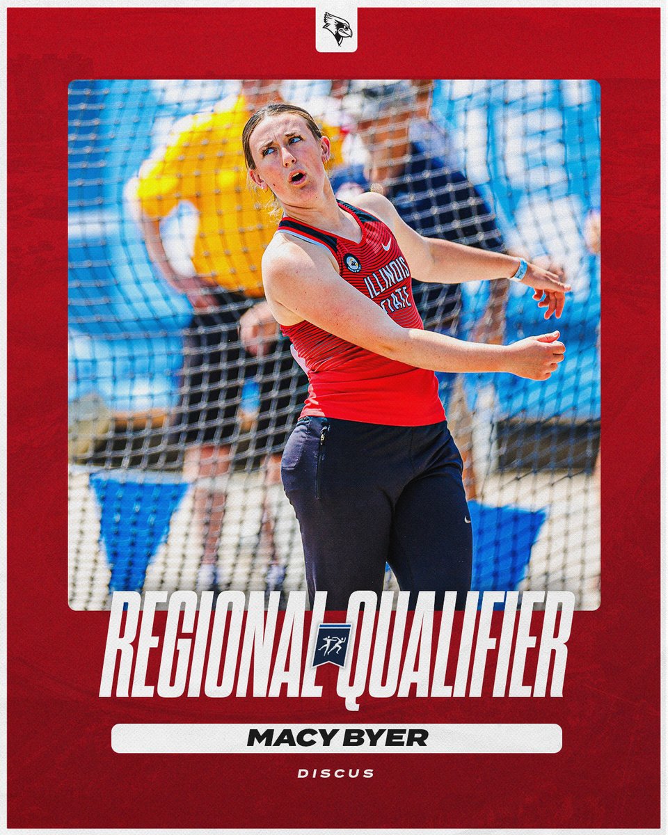RedbirdTFXC's tweet photo. Ticket punched 🎟️

@macy_byer will head to Sacramento for the NCAA West Prelims in the discus!

#redbirdTFXC https://t.co/LvOFk12Ozy