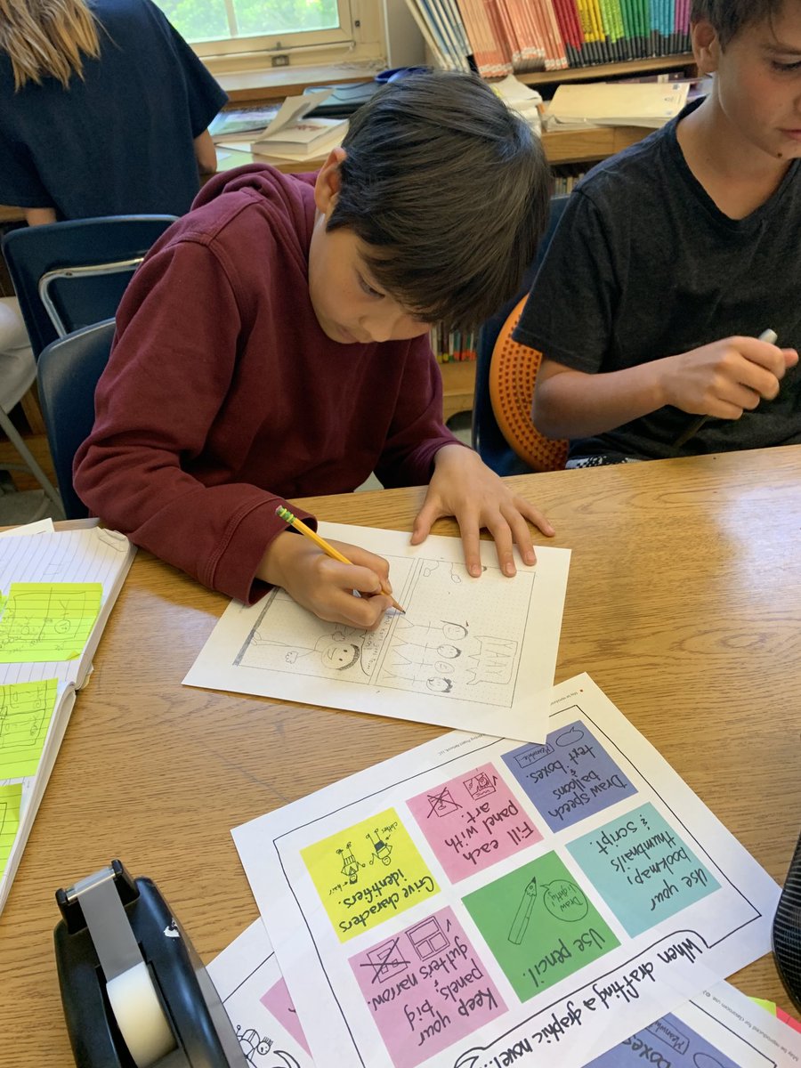 ScarsdaleELA (@scarsdaleela) on Twitter photo Students in <a href="/FMSBerger/">fmberger</a> use their skills as graphic novel readers to write their graphic stories. Thank you <a href="/hareematifkhan/">Hareem Atif Khan</a> and <a href="/writtenbyhand/">Eric Hand ☮️</a> Your new graphic novel unit <a href="/HeinemannPub/">Heinemann</a> has it all! Our students are creative writers &storytellers Students in <a href="/FMSBerger/">fmberger</a> use their skills as graphic novel readers to write their graphic stories. Thank you <a href="/hareematifkhan/">Hareem Atif Khan</a> and <a href="/writtenbyhand/">Eric Hand ☮️</a> Your new graphic novel unit <a href="/HeinemannPub/">Heinemann</a> has it all! Our students are creative writers &storytellers