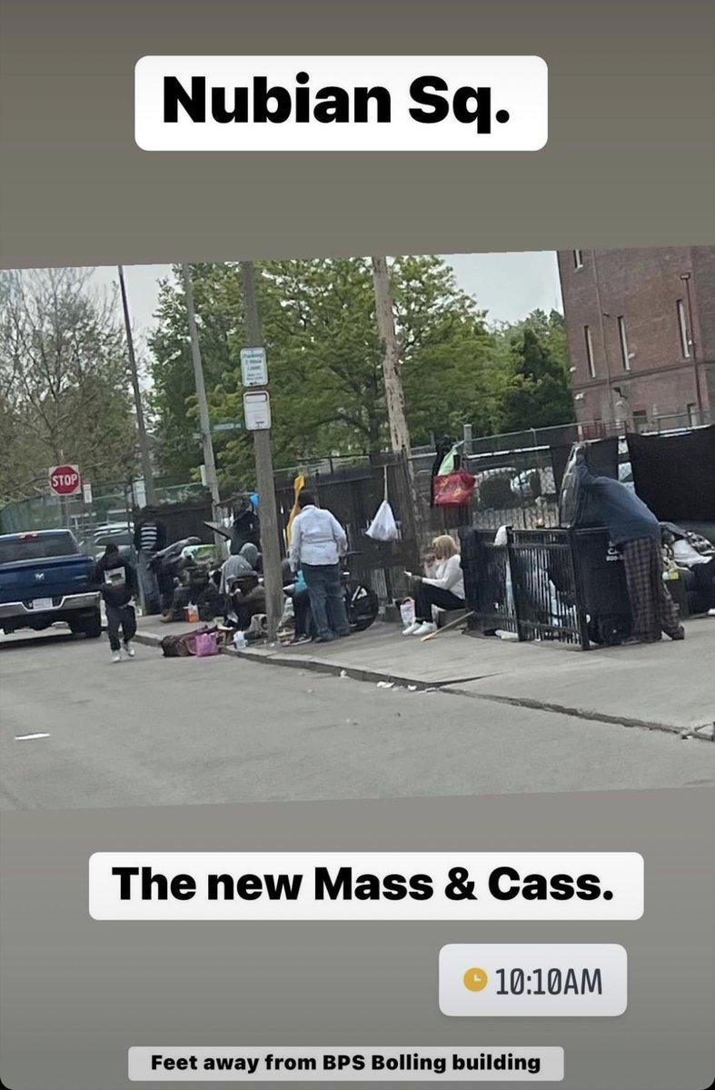 @MayorWu @bostonoeoi This business will not survive if we dont address the open drug market & new encampments in Nubian Sq. Ignoring these quality of life issues is not the answer Mayor. #bospoli