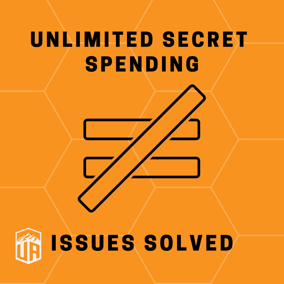 Unlimited secret money from wealthy special interests prevents us from making meaningful progress on issues we all care about. Donate to help stop dark money donate today: 
funraise.org/give/Utah-Appr…