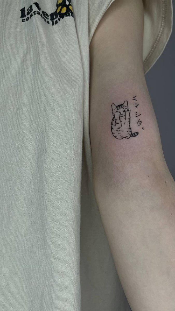 tattoosaur's tweet photo. Новый день новые тату!! 
Такой получился  котëночек по эскизу клиентки💕🥺

✨ Для записи и по всем вопросам пишите в дм✨

#тату #tattoo #ижевск #izhevsk
#татумастер #tattooartist #tattooart #татуижевск #татувижевске #tattooizhevsk https://t.co/TztLQ5pJV7