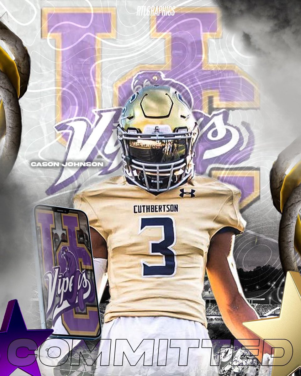 100% committed 💜🖤 <a href="/coach_cmattison/">Cam Mattison</a> <a href="/dukehwt/">Duke Howell</a> <a href="/jrcollegescout/">Coach Kingcade</a>  <a href="/StrengthbyStaff/">Stafford Gatling</a>