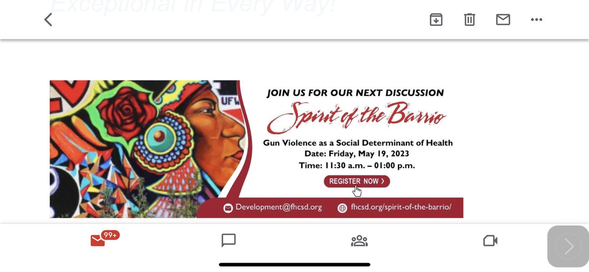 I’ll be moderating this panel on community gun violence in San Diego tomorrow 5/19/23. Here is the link: fhcsd.org/spirit-of-the-…