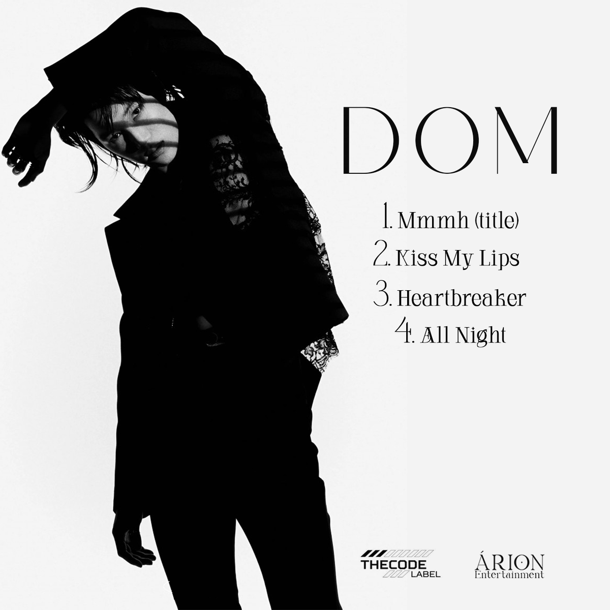 LEONMATTHEO's tweet photo. Leon Mattheo 레온 마테오 [DOM  – The 3rd Mini Album]
EP. O1 – THE TRACKLIST.

#LEONMATTHEO #LEON #LEON_ARION #레온마테오 #DOM @ARION_ent @THECODELABEL https://t.co/YQJAqkTnMS