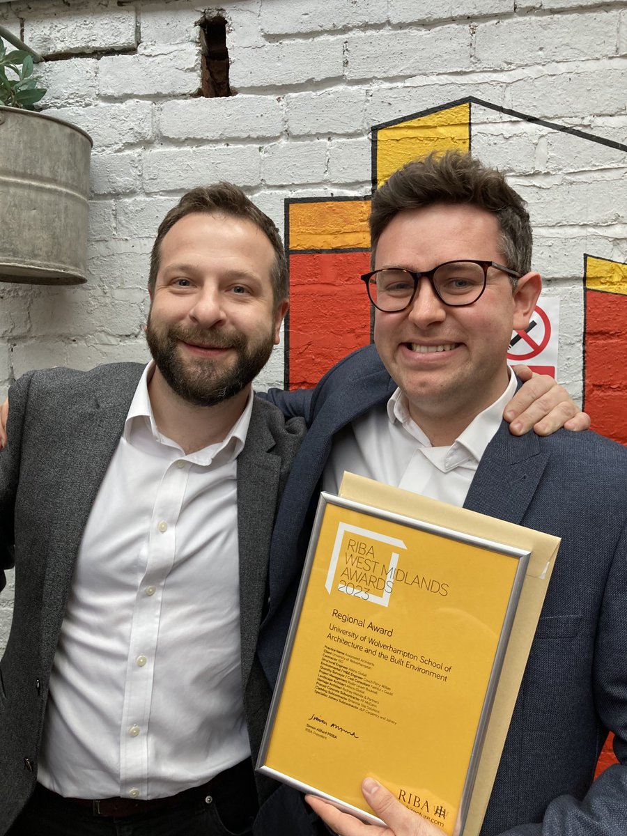 ⁦<a href="/wlv_uni/">University of Wolverhampton</a>⁩ ⁦<a href="/AssociatedA/">AssociatedArchitects</a>⁩ well done for getting the recognition that SOABE so rightfully deserves a fantastic project delivered by a great team pulled together by ⁦@fgouldconnect⁩