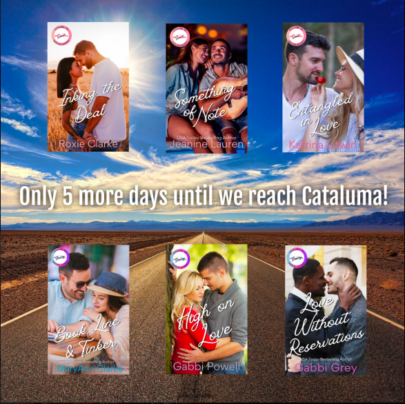 Coming on the Road Trip?  Want to know more about the destination? Check out the Cataluma Series Page! rfr.bz/t48hkzd  Only 5 days to go until the first book drops!  #Cataluma #ReadingRomance