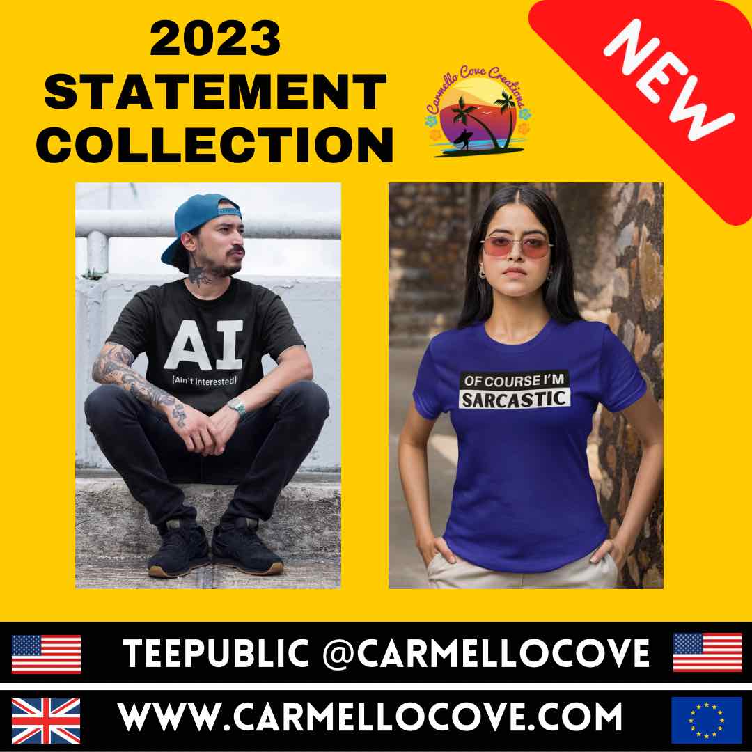CarmelloCove's tweet photo. New Statement Apparel for 2023
#tshirts #fashiont #fashiontee #fashion #designs #style #styleitup #styleme #clothing #clothes #summer #clothingbrand #fashiondesign #womensfashion #mensfashion #mensstyle #summertime
USA - https://t.co/YO0AIme0Sm
UK - https://t.co/RS1dHdPZPH https://t.co/CskGs2vMMX