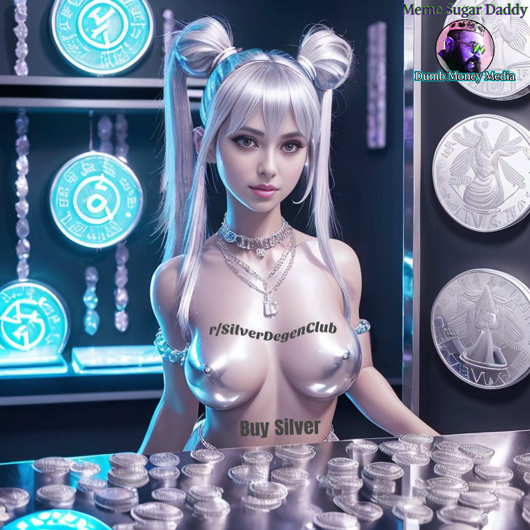 SilverDegenClub's tweet photo. Silver Waifu at the SDC Private Bar
https://t.co/EJ3w4zKYCs
#SilverSqueeze #SilverDegenClub #SilverWaifus #SilverPilled #KeepStackingDegen #StayDegen #ApesTogetherStrong #silver #preciousmetals #coins #waifus #SilverQueens #SilverKings #SilverBog #Wojak https://t.co/H1bhdete5c