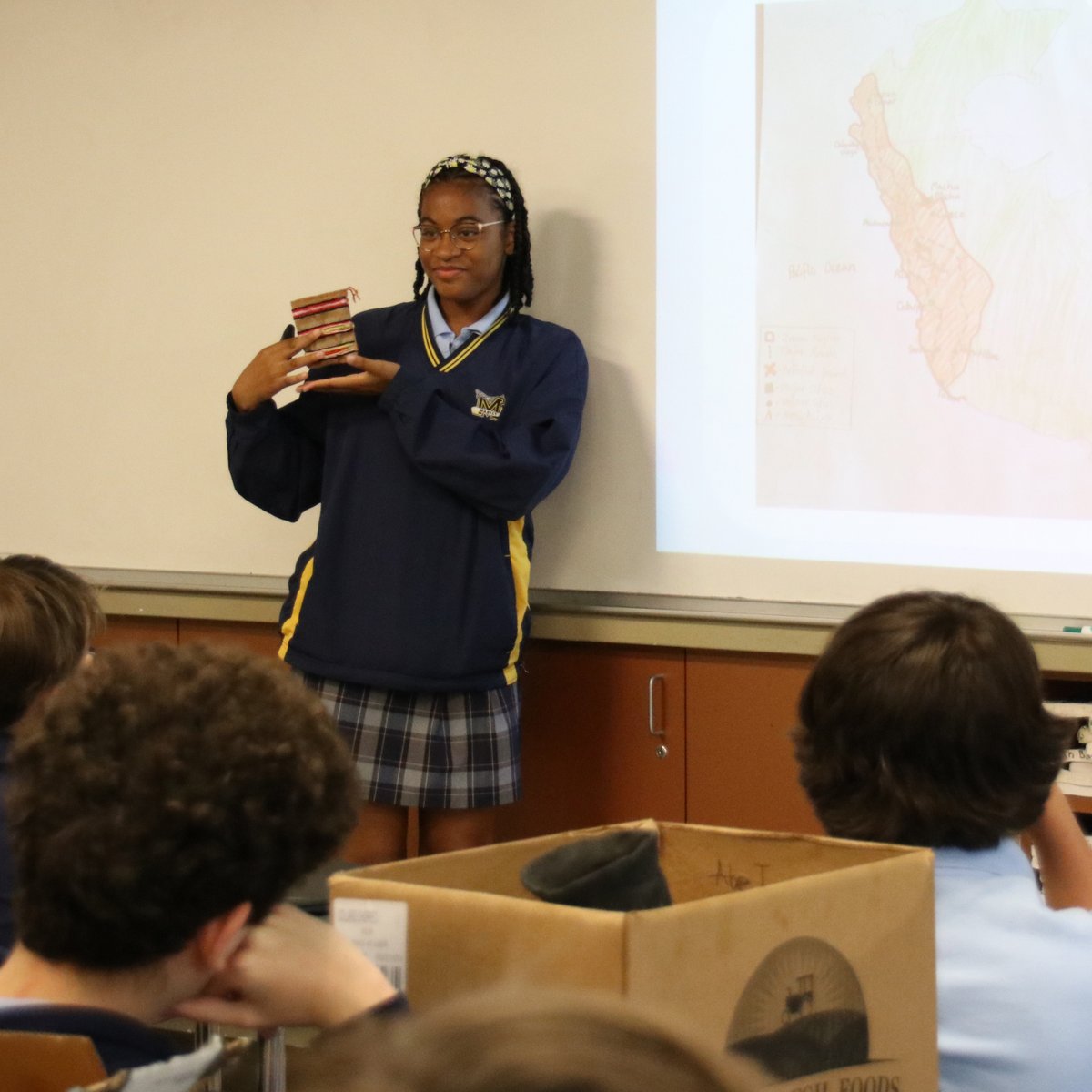 The Ancient Civ class <a href="/maristschool/">Marist School</a> presented their research on Incan artifacts, enlightening the <a href="/maristfam/">Marist Fam</a> on everything from textile travel pouches to the vital importance of llamas.