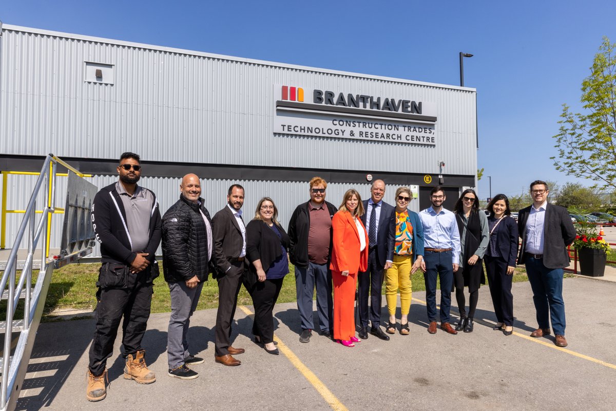 I am incredibly proud, grateful to announce that
<a href="/MohawkCollege/">Mohawk College News</a> has received a generous gift of $1 million from Steve and Elizabeth Stipsits and <a href="/BranthavenHomes/">Branthaven</a> to support <a href="/mocityschool/">City School by Mohawk</a>
and workforce development in construction trades. Incredible community builders! <a href="/mohawkfdn/">Mohawk Foundation</a>