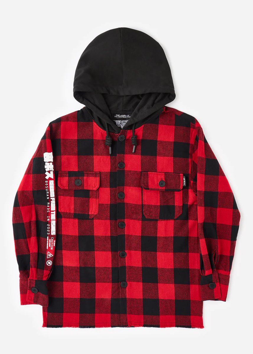 bosumanapparel's tweet photo. The Phoenix has risen again! Our Phoenix flannel hoodie is available at our online shop https://t.co/pph77jFpsp
-Bosuman
#fenghuang #bosuman #flannelhoodie #japanesestreetwear #japanesestreetfashion https://t.co/LRJfpxxR6n