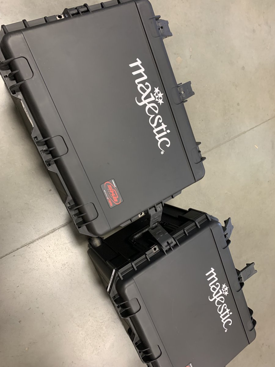 This complete set of Opus One drums is embarking on its first Road Show trip. First stop is Interlochen Center for the Arts! Keith Aleo and his students will give all of these drums a test drive in their concert halls. Stay tuned for more Opus One roadshow stops! #opusoneroadshow