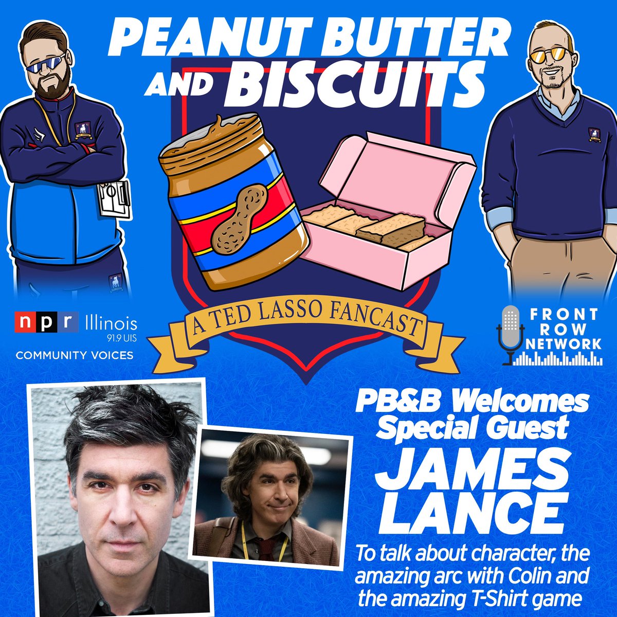 Peanut Butter & Biscuits: Ted Lasso Fan Cast tweet media