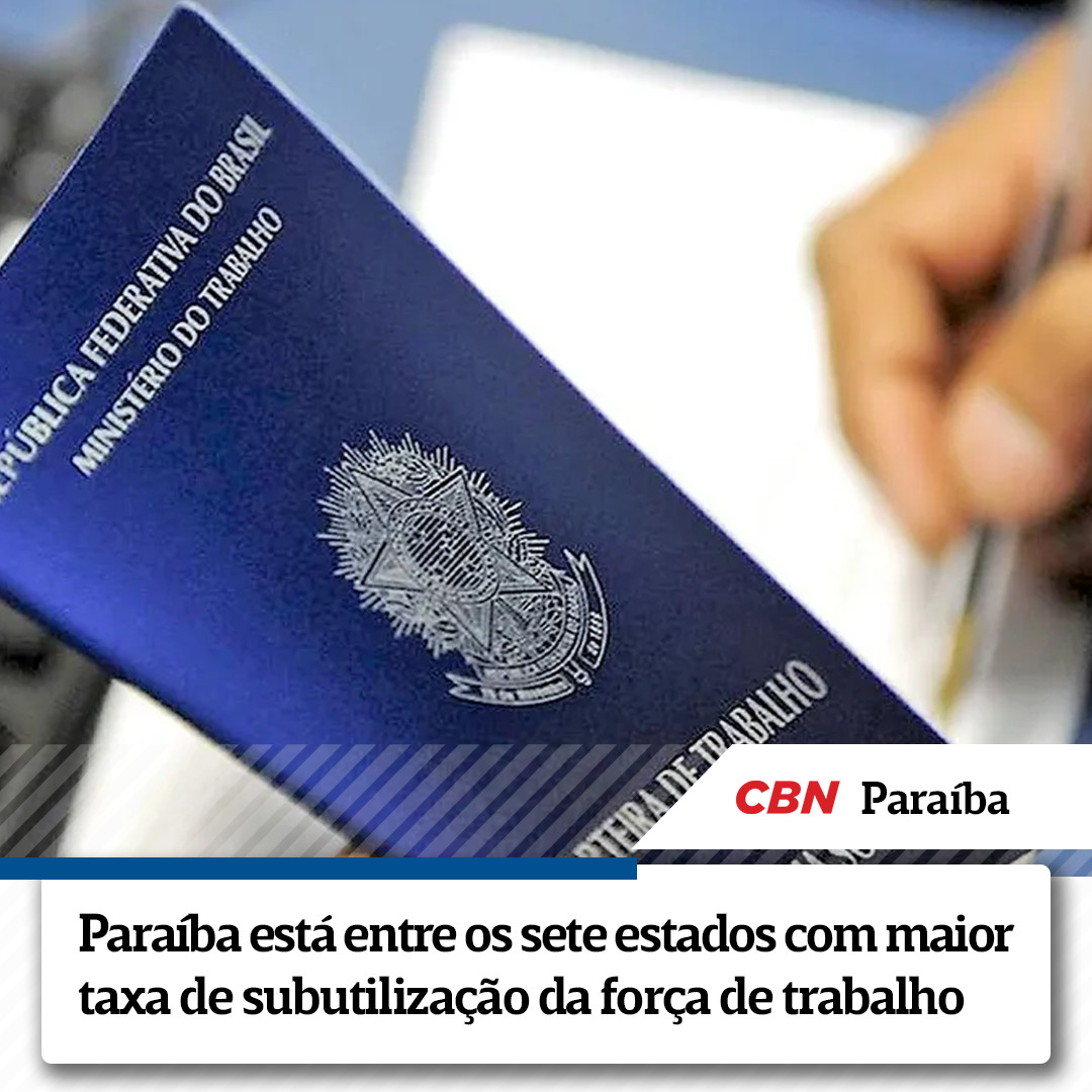 #CBNCotidiano • Segundo o IBGE, no primeiro trimestre de 2023, a Paraíba regis... instagram.com/p/CsZUdrlvIPR