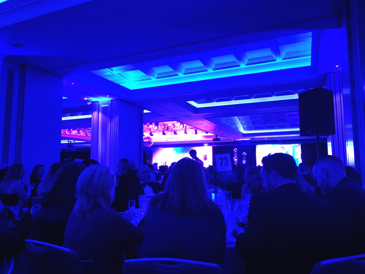 Great to be on prime table at the #MIIAIM awards... Binoculars not included.