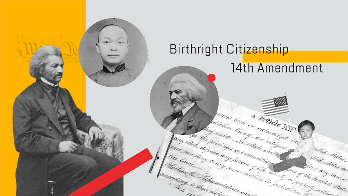 ReneeTajima's tweet photo. Can't teach Asian Am history w/out Black history.

Watch: Frederick Douglass &amp; Wong Kim Ark fought for immigrants and the right to become Americans https://t.co/FeWigCMl9v

More May 19th Project AAPI solidarity videos https://t.co/28wZ11OrAz
#SolidarityIs #AAPIHM #FreedomToLearn https://t.co/vNVH8CFc29