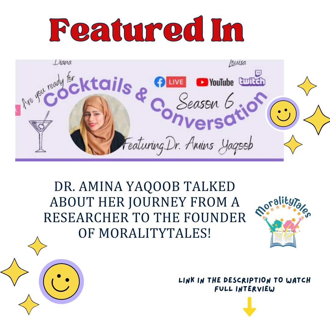 MoralityTales's tweet photo. In This Interview, Dr. Yaqoob Shared The Unique Way She Created The Main Character, Minah, And Her Experience Writing Books. Overall, It Was Fascinating To Hear About Her Experience Writing Books And How She Strives To Put A Unique Spin On Her Stories.
https://t.co/AhEwx26Jgf https://t.co/I0jAdtIXwh
