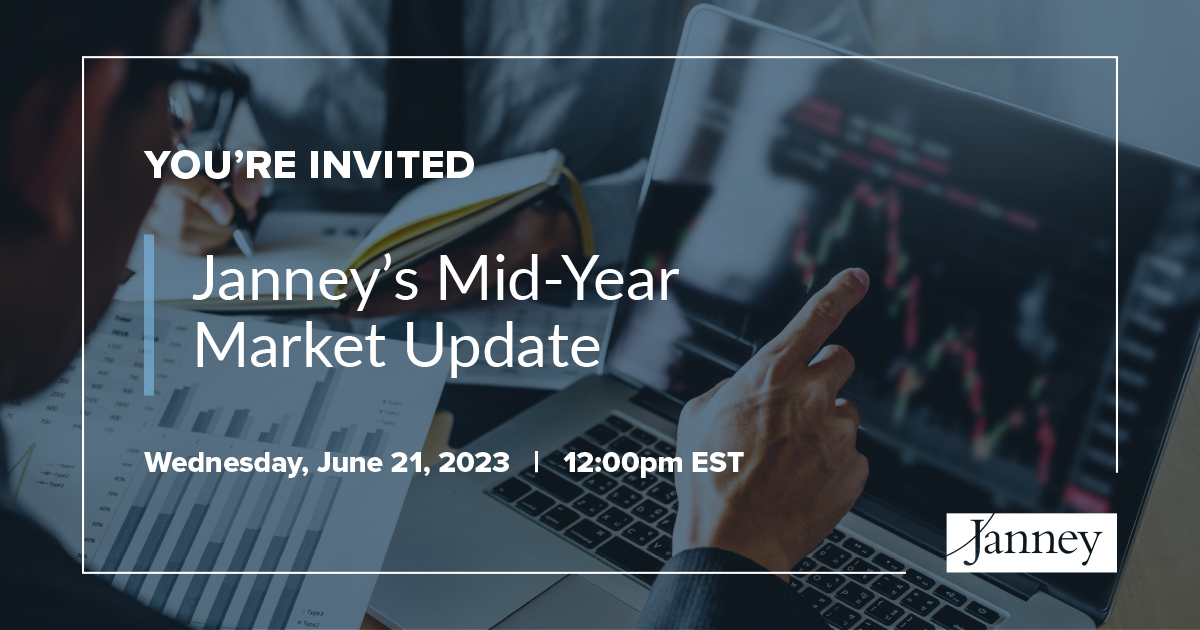 Join our exclusive webinar to hear Janney’s Investment Strategists’ views on the current state of the economy and markets, their outlook for the future, and what you should know about the potential impact on your portfolio strategy.

Register Here: advisor.janney.com/JanneyEvents/e…