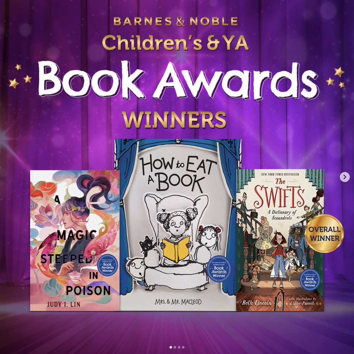 MrsandMrMacLeod's tweet photo. THANK YOU BARNES & NOBLE BOOKSELLERS!
#EATABOOK https://t.co/YA8uDPAxND
