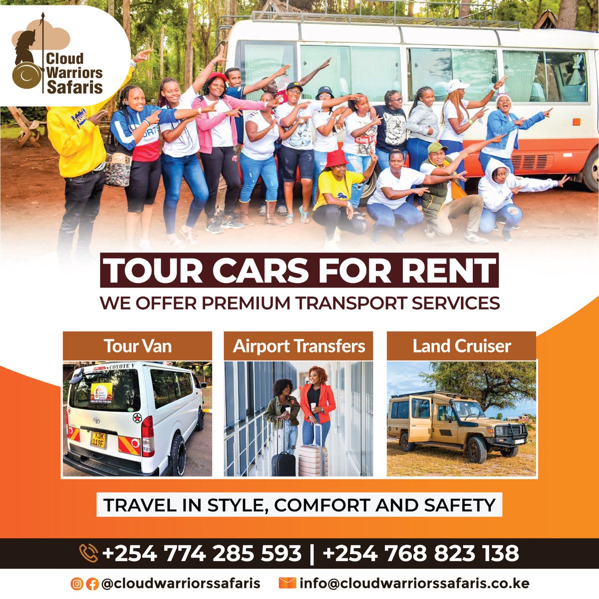 mchuku_zii's tweet photo. In need of cars for rent?? Worry no more @cloud_safaris got you covered with good cars at affordable prices π₯π₯ contact them for more information. #cloudsafaris #CAMON20KE #SaoPauloVisitation #SaoPauloWordFest #ICTWeekKE #BettOn1xbet https://t.co/sSf94l7bNI