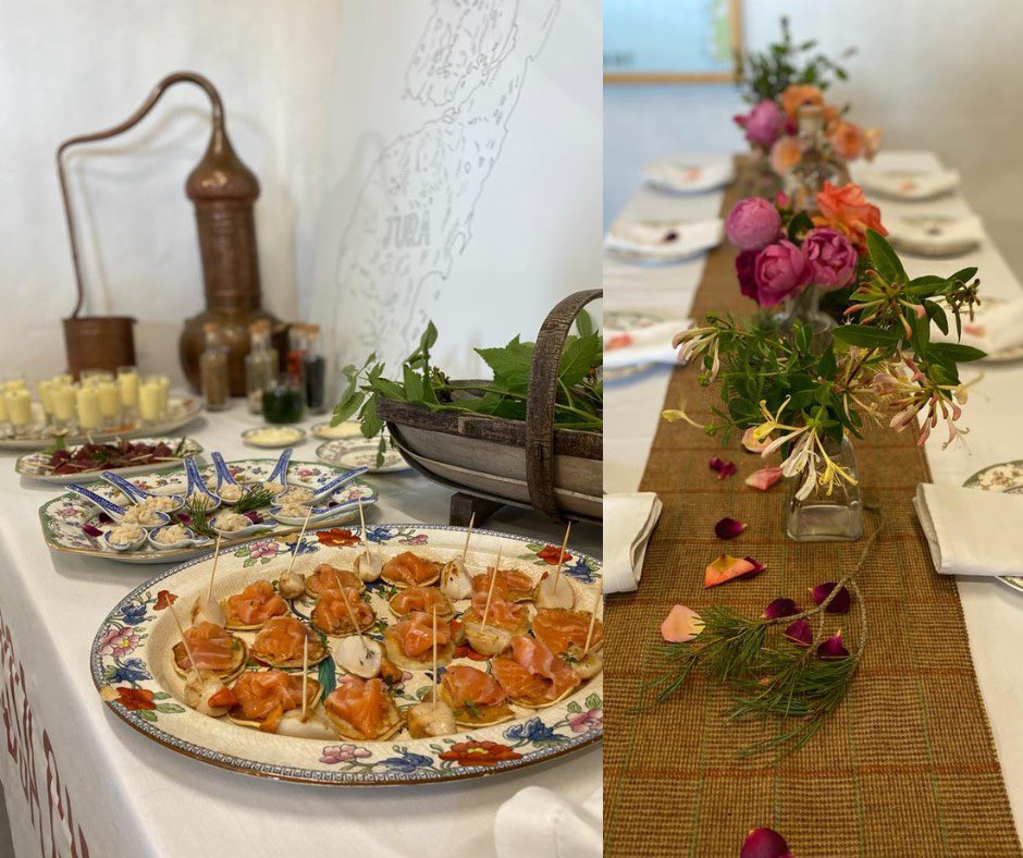 For this year’s Fèis Ìle we will be hosting a special event on Friday 2nd June at the Lussa Gin distillery, pairing local Jura produce with Lussa Gin. The langoustine and gin mayonnaise were a hit last year. Tickets are available at lussagin.com on the tours page.