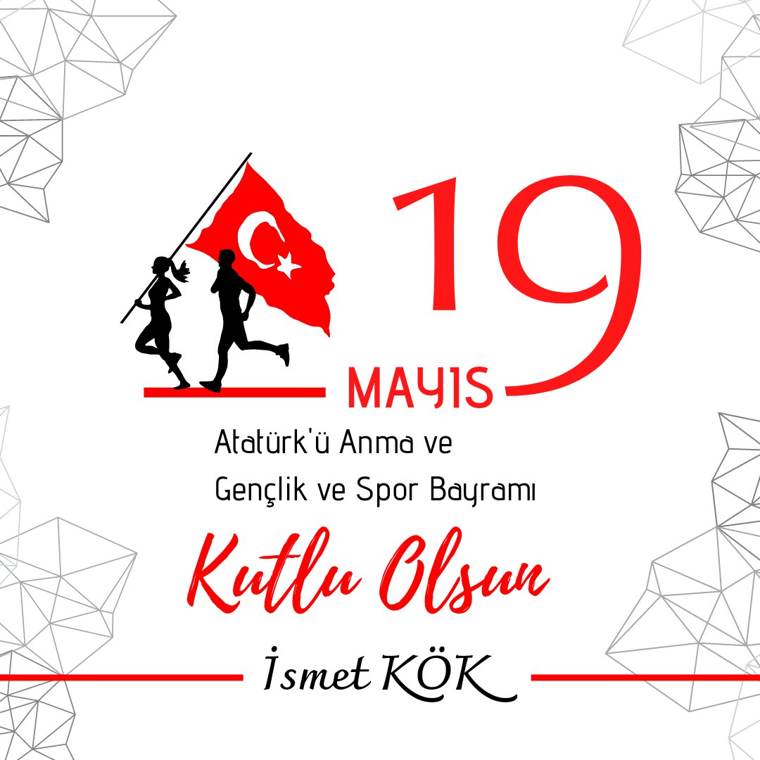 IsmetKok's tweet photo. Yaşasın 19 Mayıs 🇹🇷 https://t.co/WJuZdCKTs2