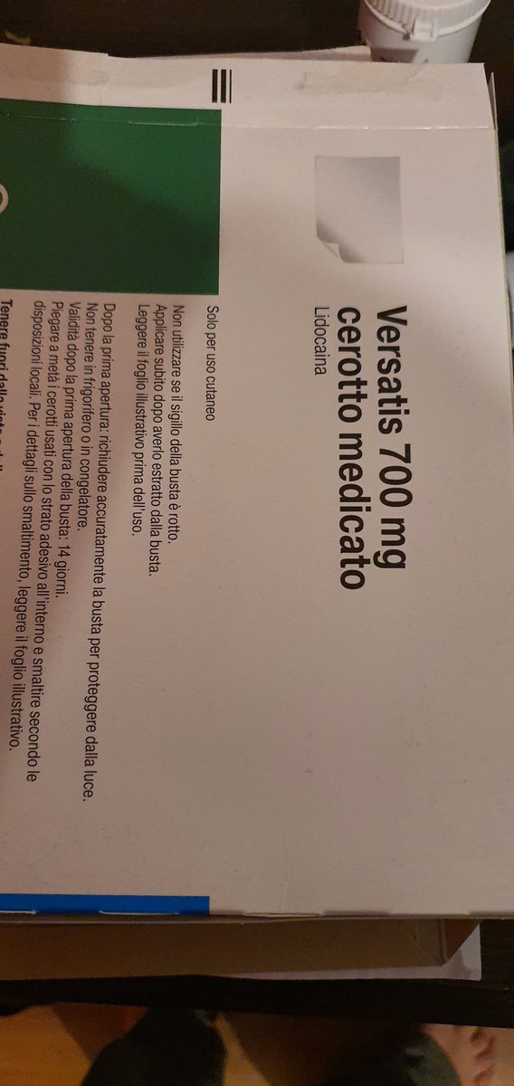 AndreaStair's tweet photo. Riuscirò un giorno a fare a meno di te?
#versatis #LongCovid #neuropathy https://t.co/qPzPZhpeyD
