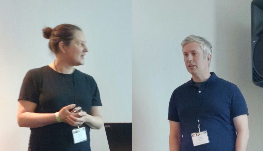Marie_docx's tweet photo. Une conférence fort intéressante avec une ouverture sur @Concordia et ces archives @CU_Archives par Julie Daoust. John Richan nous présente leur programme de conservation d'archives digitales.  Pour les curieux je vous invite à visiter:  https://t.co/WJzbp0RfTo
#AAQ2023 https://t.co/32HvivbOHu