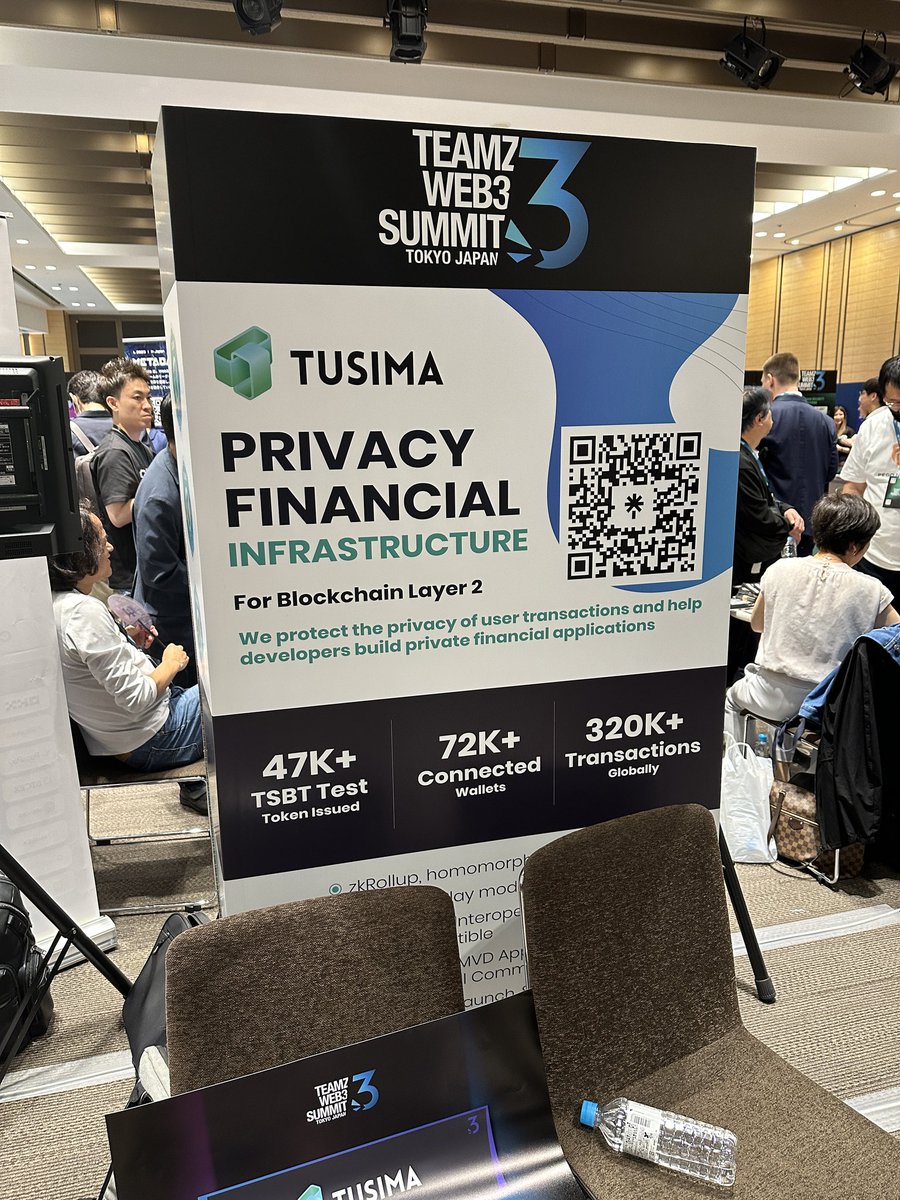 Tusima is excited to be part of the TEAMZ Web3 Summit in Japan on May 17-18th. We'll be giving a speech and have a booth at E-7.
@TusimaNetwork @teamz_inc #Tokyo #Web3Summit