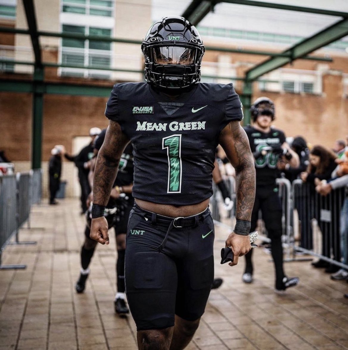 Blessed to receive an Offer From The University Of North Texas !! #GMG <a href="/coachdgary/">Demerick Gary</a> <a href="/MeanGreenFB/">UNT Football</a> <a href="/therealraygates/">Ray Gates</a> <a href="/CoachEReinhart/">Eli Reinhart</a> <a href="/nchsrecruiting/">NCHS Recruiting Updates</a> <a href="/NorthCro_FB/">North Crowley Football</a>