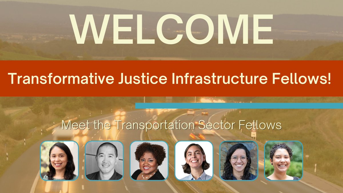 On this #FellowsFriday we are highlighting our Transportation sector Fellows. Join us in giving them a warm welcome! #TransformativeJusticeInfrastructureFellows plcylk.org/transformative…