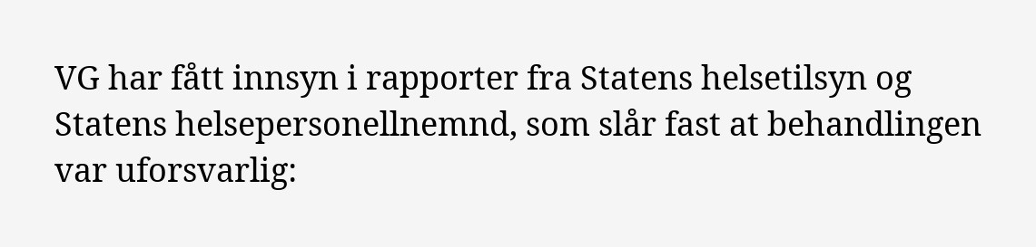 VG: Rikshospitalet sa nei – privat lege fjernet brystene til mindreårige vg.no/nyheter/innenr…