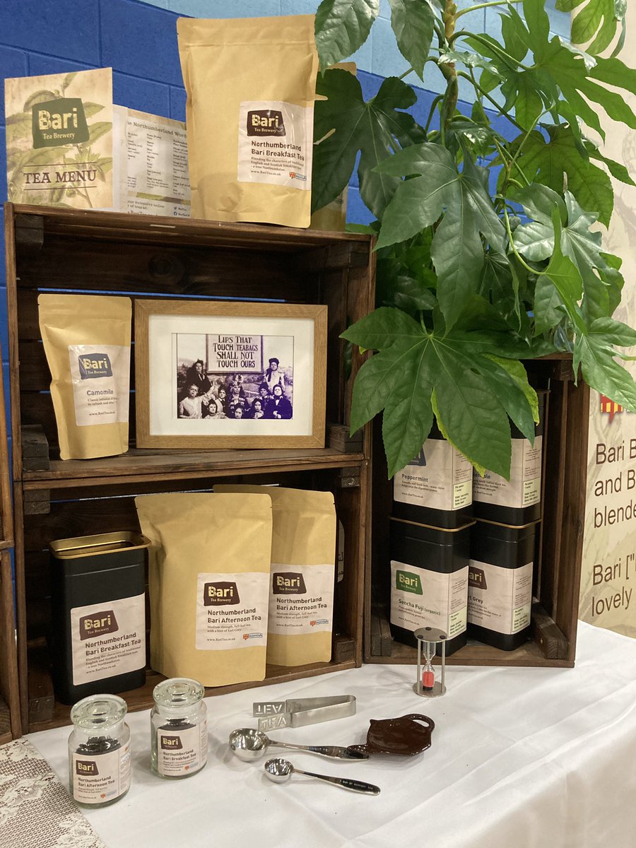 Great day launching our new Northumberland Bari Afternoon Tea at Northumberland Tourism Fair today. Lovely to catch up with old friends, and meet new ones. Thank you to the organisers there for such a smooth event. #producedinnorthumberland #bariteabrewery #needtoputourfeetup