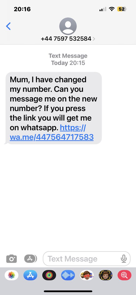 WorkingMummyof1's tweet photo. #scamtext don't be fooled people. Seriously the lows of some people! https://t.co/W8qtYXJEro