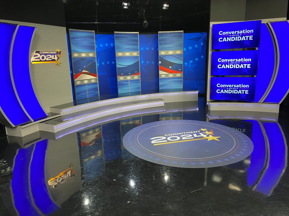 SignsSpectrum's tweet image. Our team had the pleasure of working to create a unique floor graphic as well as a lit acrylic sign mounted on the wall of the @WMUR9_Politics Set. #floorgraphics #acrylic #acrylicsign #signs #signage #installation #signinstallation #spectrumsigns #WeAreVisual.