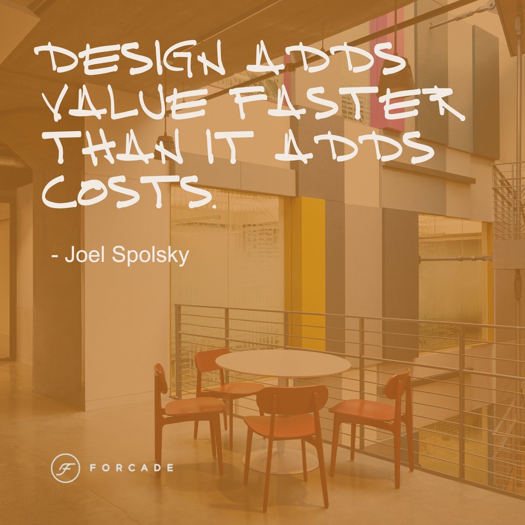 Design: The ultimate investment with exponential returns. Adding value at lightning speed, while minimizing costs.

#wayfinding #signage #environmentalgraphics #teamforcade #egd #showingyoutheway #branding #graphicdesign #industrialdesign