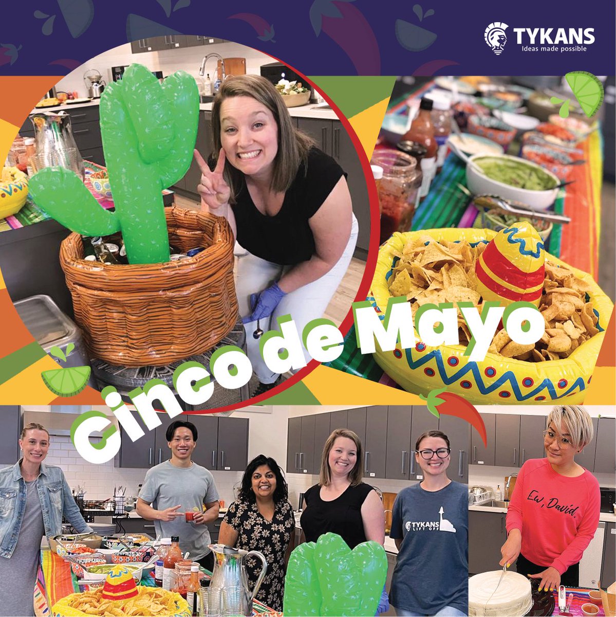 TykansGroupInc's tweet image. Amazing tradition, wonderful people, and delightful meals made by Tykans! 🎉

#cincodemayo2023 #deliciousfeast #fiesta #employeeappreciation #tykans