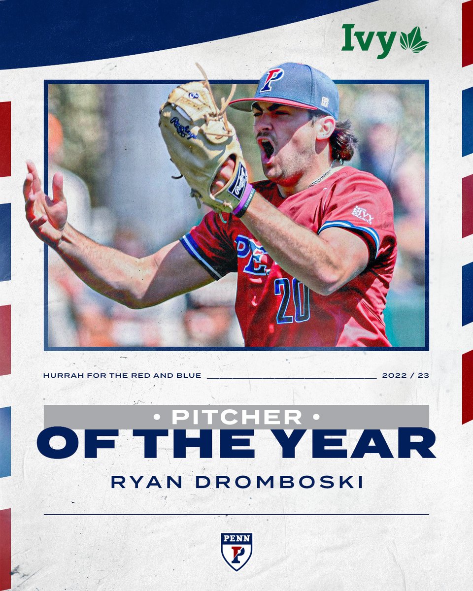 🌿𝗜𝗩𝗬 𝗔𝗪𝗔𝗥𝗗𝗦🌿 ✔️Coach of the Year ✔️Pitcher of the Year (third straight honor for the program) ✔️Five First Team Selections ✔️10 Total All-Ivy Selections Read all about it here⤵️ 📰---> bit.ly/3InHVrC #QuakeShow // #FightOnPenn🔴🔵⚾️