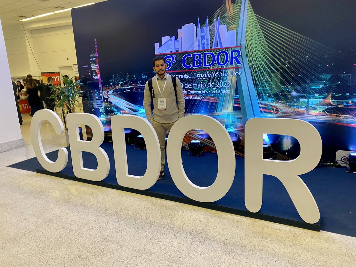 celoufba's tweet photo. Improving knowledge in pain management to better guide our patients! Brazilian Pain Congress - Sao Paulo🇧🇷#Pain https://t.co/DwrUwYNl0T