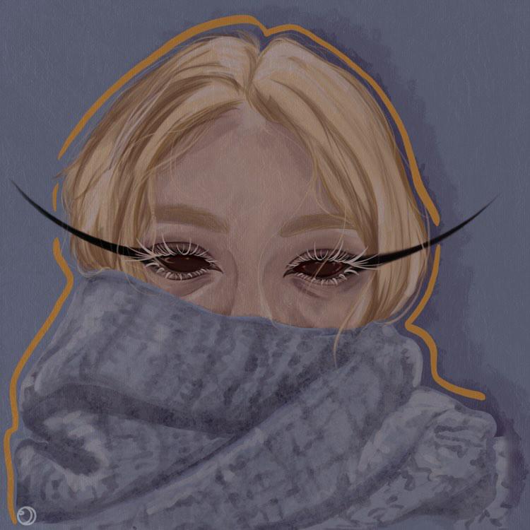 llluunaa's tweet photo. Another self-portrait 
Weee
#selfportrait https://t.co/OMNklpIO4O