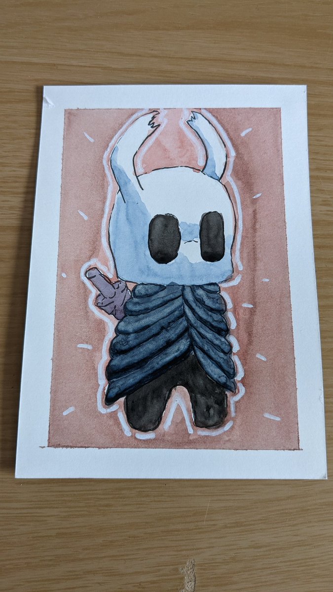 MrGhopeless's tweet image. Another watercolour before work, patiently waiting for Silksong
I'm uploading my timelapse paintings as shorts to a new channel
youtube.com/@HopelessArt
#hollowknight #watercolorpainting #Watercolour #watercolor #watercolorpainting #hollowknightfanart #fanart
