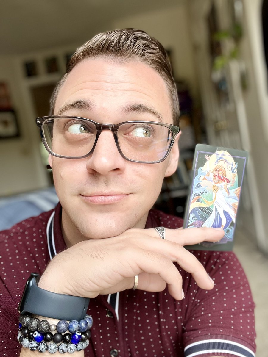 BlueWanderer748's tweet image. ✨The cards are speaking today! ✨
Think I’ll do some tarot readings 🔴LIVE tonight while playing @HogwartsLegacy at 6PM Est on @Twitch 
👀 for the channel point redemption!
#tarot #HogwartLegacy #twitch