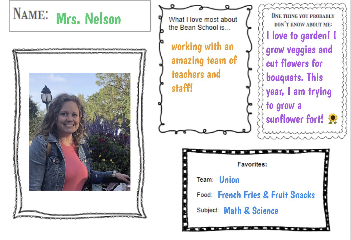 📣Staff Shoutout📣 Today’s shoutout one of our incredible 5th grade teachers, Mrs. Nelson!